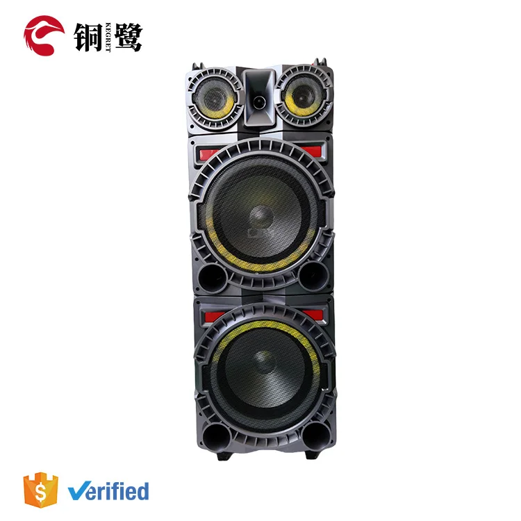 KEGRET Karaoke Wireless Party Dj Active Speaker Trolley 12 Inch Rechargeable Battery Powered Outdoor Professional Speaker Box