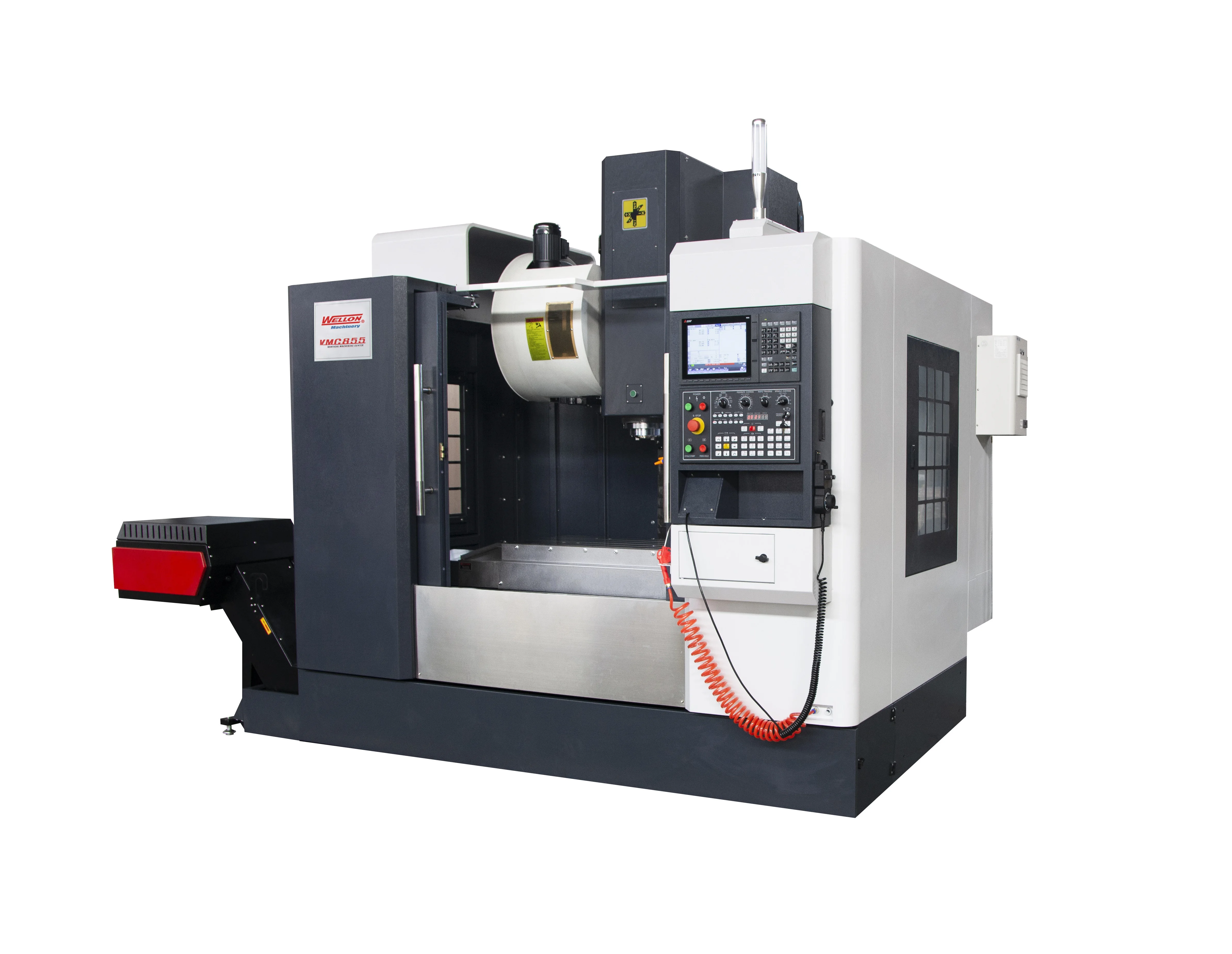 SUPERTECH VMC855 mini vmc 5 axis cnc milling machine with tools vertical milling machine Heavy Duty VMC