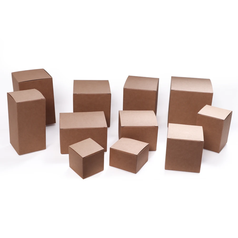 Wholesale Cosmetic Individual Packaging Box Custom Design Cream 10 ml 30 ml Essential Oil Bottle Box Kraft Paper Box