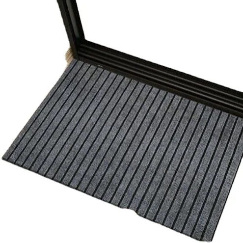
High quality and durable Customizable Personality Printing PVC rubber vinyl coffee door mats clear red black gray 