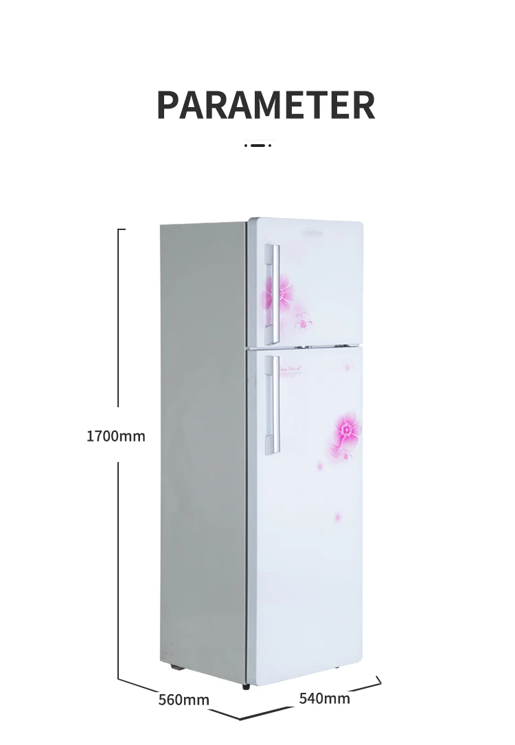OEM Bcd-205R Fridges Fredge Double Doors Household freezer Refrigerators For Homes  bottom-freezer refrigerators