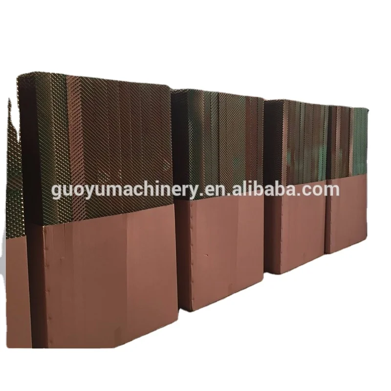 High quality evaporative cooling pads for cooling factories greenhouses farms livestock farms