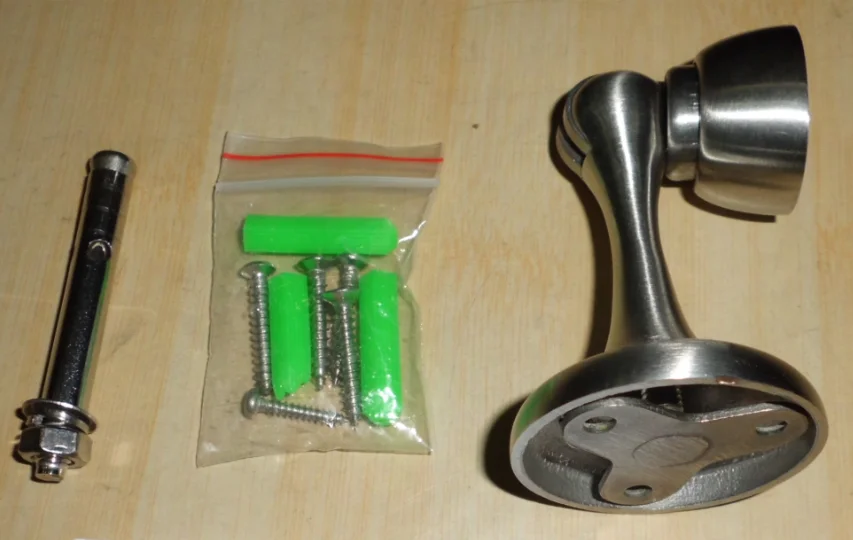 JS-D09 stainless steel  304 metal  door stopper stop door slamming door stopper