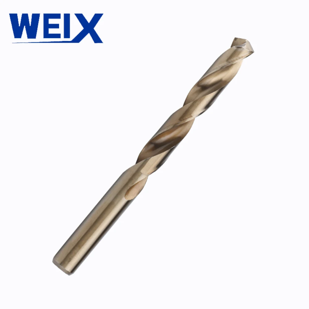  Weix Manufactureing Din338 стандартные 4341 высокоскоростные стальные кобальтовые сверла для твердого