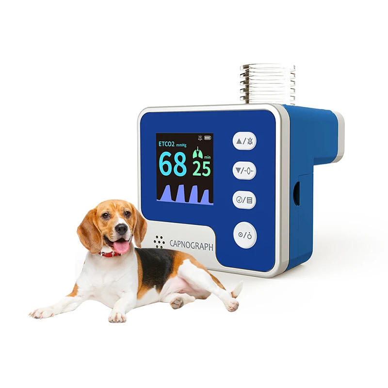 CA10M-VET CONTEC veterinaria capnografo etco2 1veterinario витальный монитор капнограф