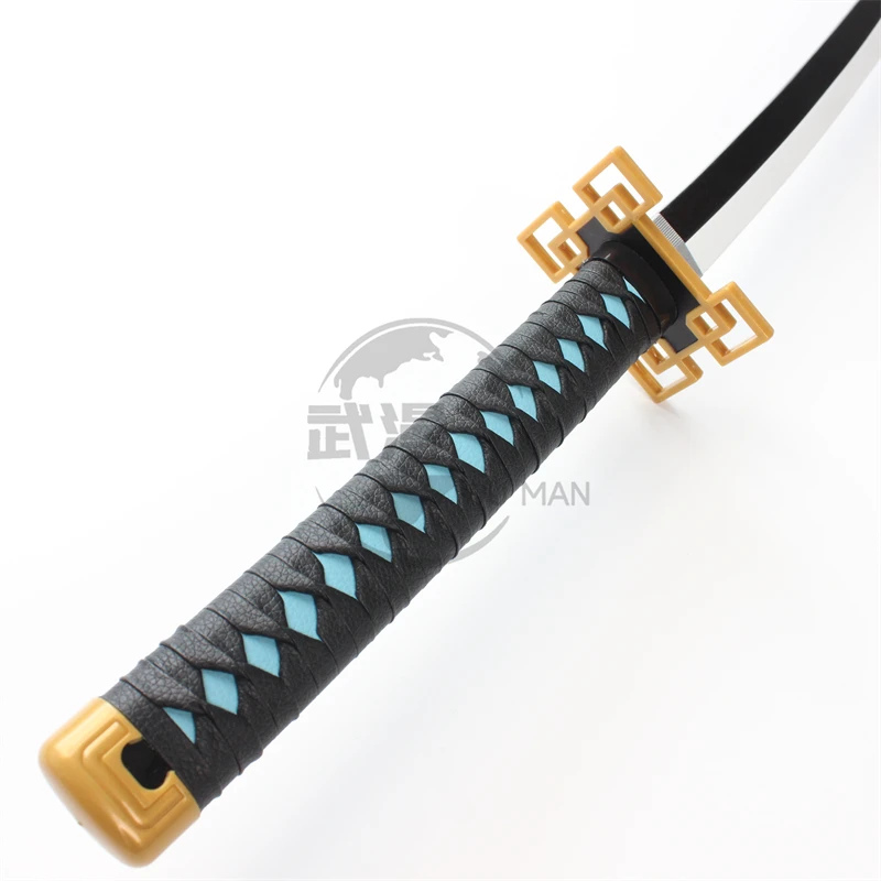 Wholesale japanese demon slayer katana swords Tokiyo Muichiro bamboo wood toy swords for adult cosplay