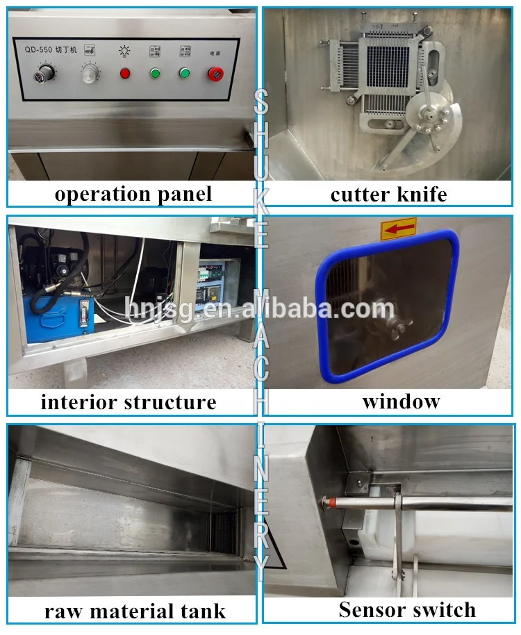 Professional Cutting Machine Frozen Pies Manual Meat Cutter