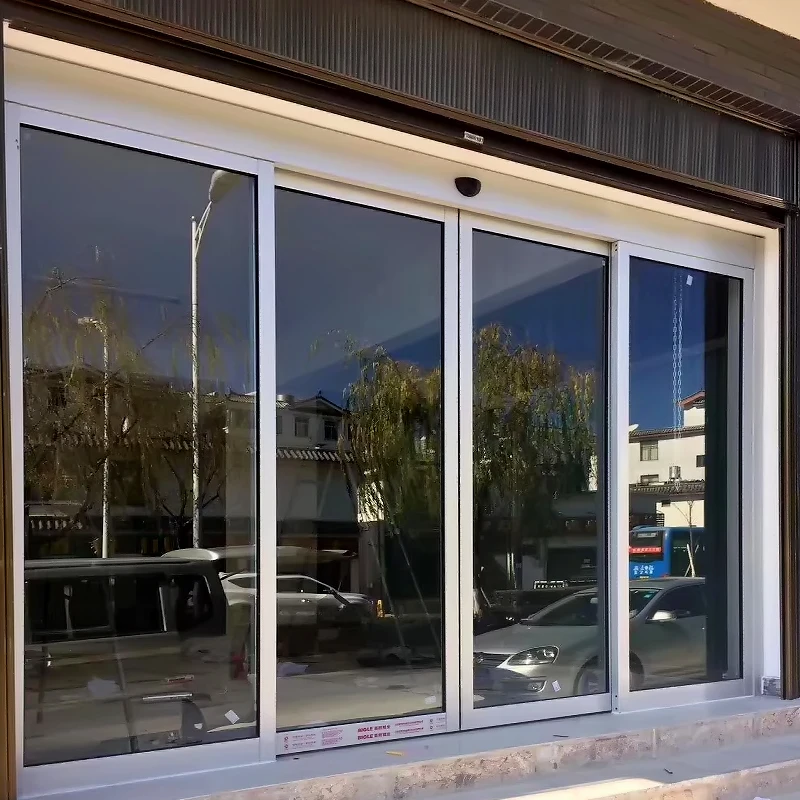 remote control sensor sliding automatic door operators motor interior glass door automatic sliding door system