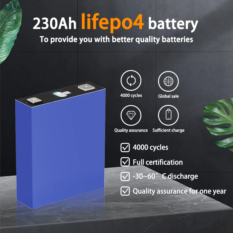 Sell like hot cakes LF230 3.2V 230Ah new Deep cycle LiFePO4 Lithium Iron Phosphate LF230 3.2V 230Ah Lifepo4 Cells
