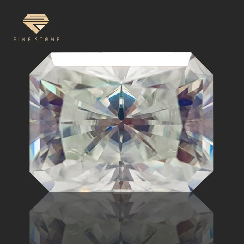 0.1-0.74carat Radiant Shape Lab Grown Diamond white DEF color VS1 GIA loose Fancy cut CVD diamond