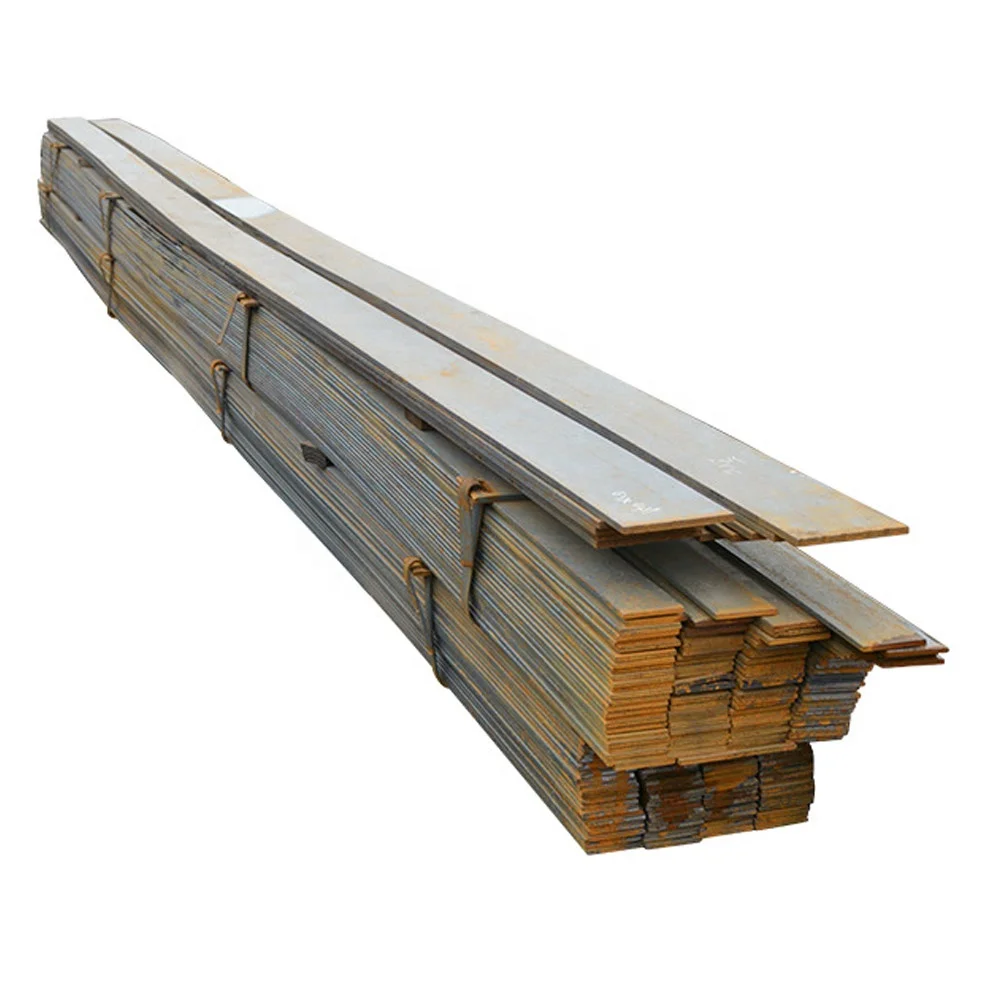 Hot rolled special-shaped flat steel bar  Q235B hot-dip galvanized flat iron bar Cold rolled solid flat steel