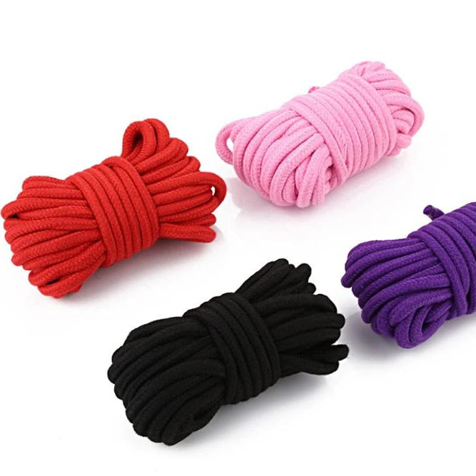 Hot Sale Sex Toys Bdsm Kits Tools Slave Rope Bondage Sexy Rope 5m 10m 20m for Couple playing games
