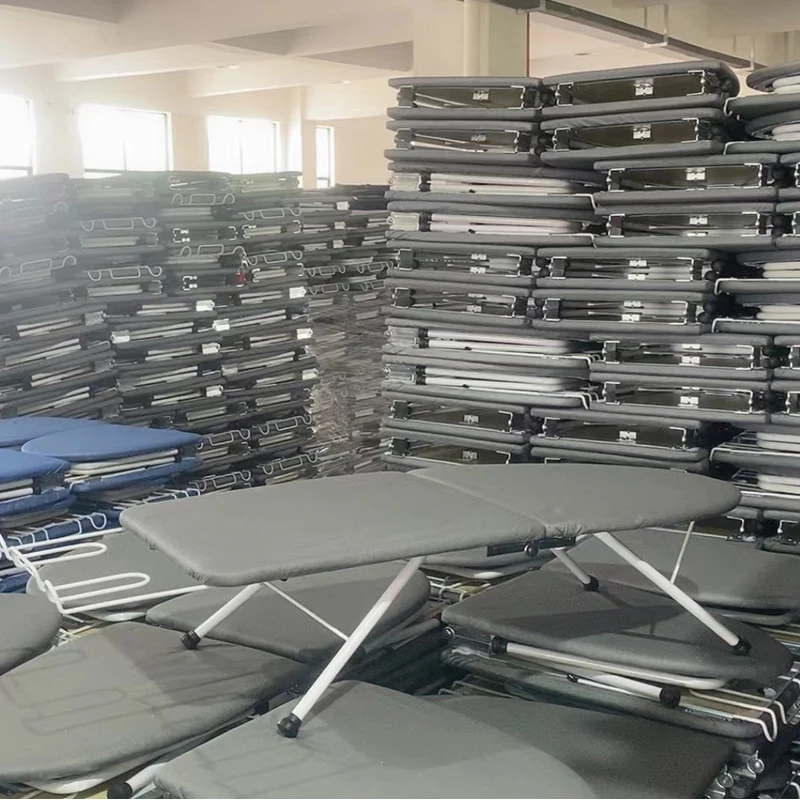 New Design Portable Folding hotel Ironing Board For Easy Hanging Space Saving 100% Cotton Cover with Felt Padding