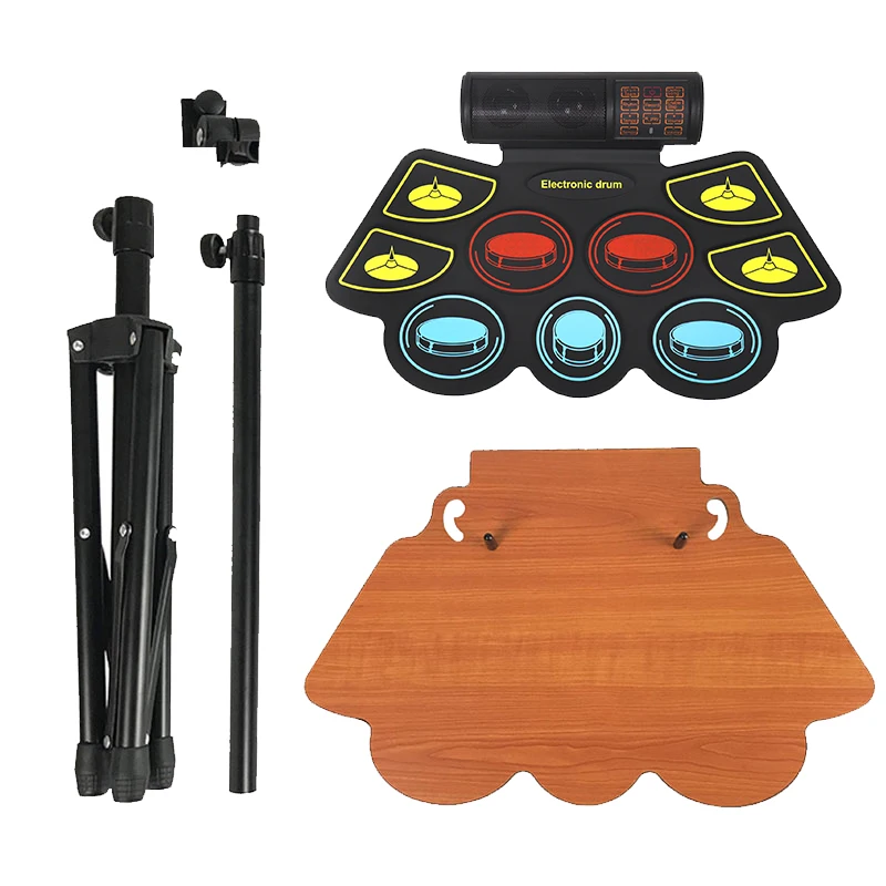 Thickening Portable Roll Up Drum Pad Electronic Musical Instruments Drum Pad Music Electronic Drum