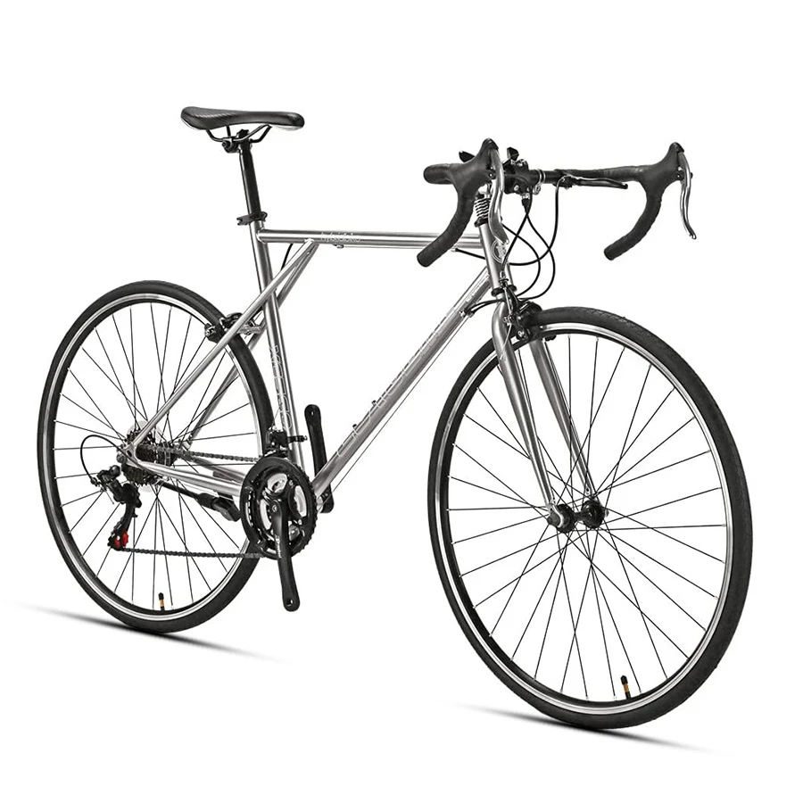 Hot sell cheap High Carbon steel frame road bike 21 speed 700C with Front+Rear Brake road bicycle