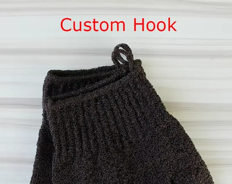 Распродажа детские перчатки для душа отшелушивающие мягкой кожи и улучшения кровообращения ванной многоцветные