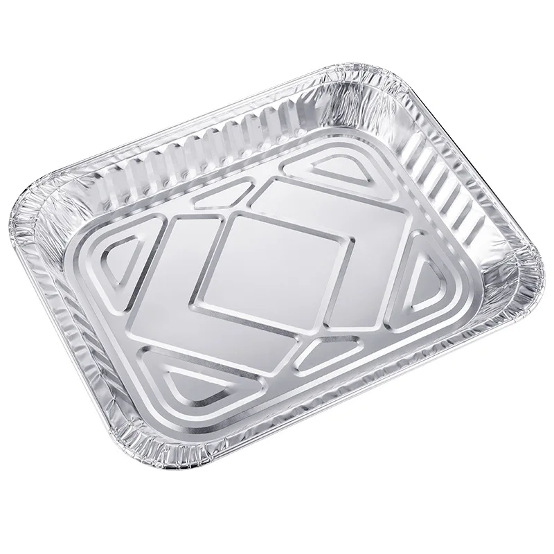 Одноразовые пищевые контейнеры поднос из алюминиевой фольги 9x13 полуразмерный паровой стол сковорода для приготовления пищи