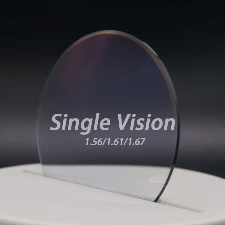 Wholesale Hard Coated Ophthalmic Plastic Lens Optical Resin 1.56 Progressive Photochromic Lens