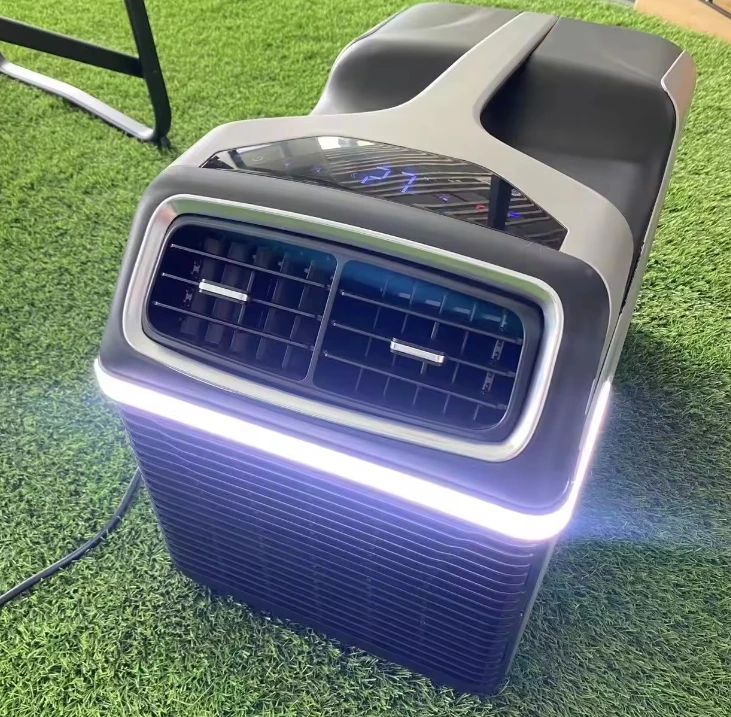 220 Volt mobileable Air Conditioners compress portable ac unit 4400Btu Caravan Camping  outdoor Tent Air Conditioner