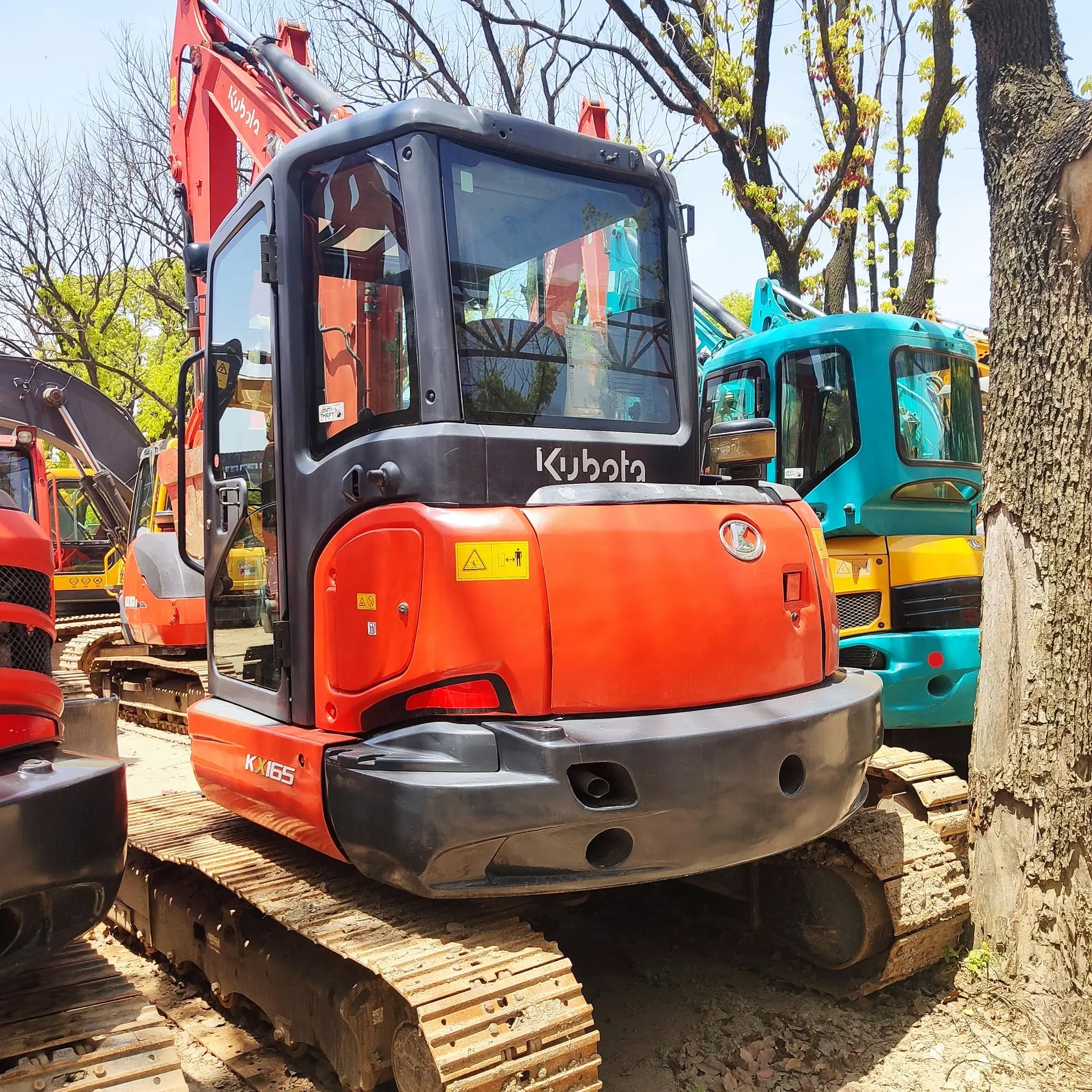Б/у мини-экскаватор kobuta kx165 б/у 5 тонн Kubota маленький экскаватор хорошая цена для
