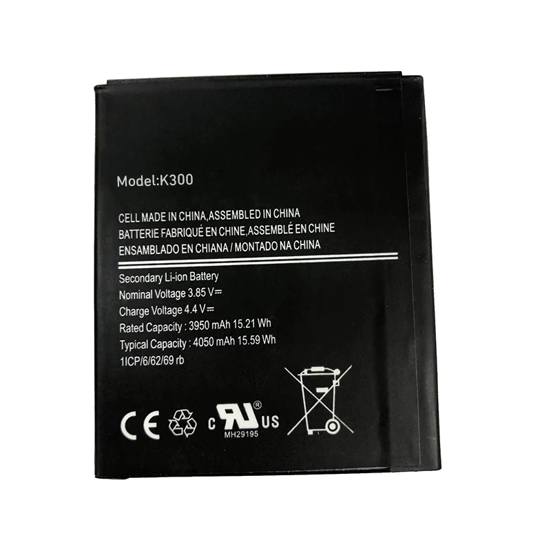 Li-ion 3.8v 1500mah Rechargeable nexgo K300 Mini pos Lithium ion battery for cash POS terminal payment batteries