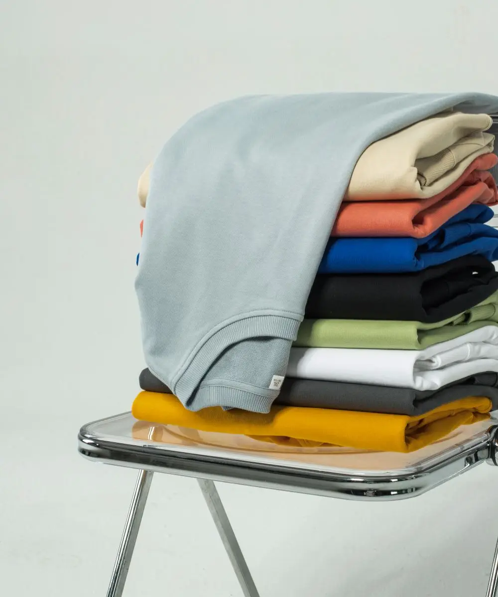 100% Combed Cotton High Quality Long Sleeve Drop Shoulder T-shirts Blank Undershirts for Custom Design