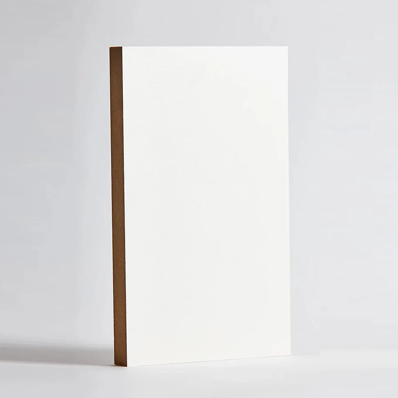 Factory Price 3mm 6mm 10mm 15mm 17mm 18MM White Melamine Board Laminated Mdf for Kitchen Furniture Cabinet Wardrobe