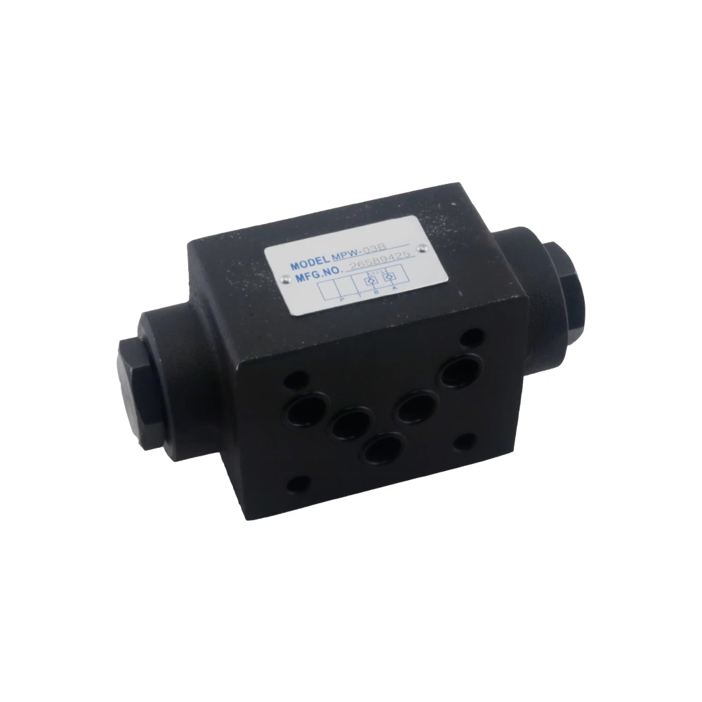 Hydraulic valve Yuken valve MPW-01-2-40 one-way MPA/MPB/MPW-01-2/4-40 control solenoid reliefh Hydraulic parts hydraulic valves