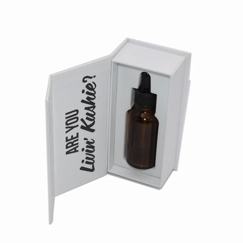 Wholesale Custom printing liquid glass bottle gift packaging boxes with competitive price