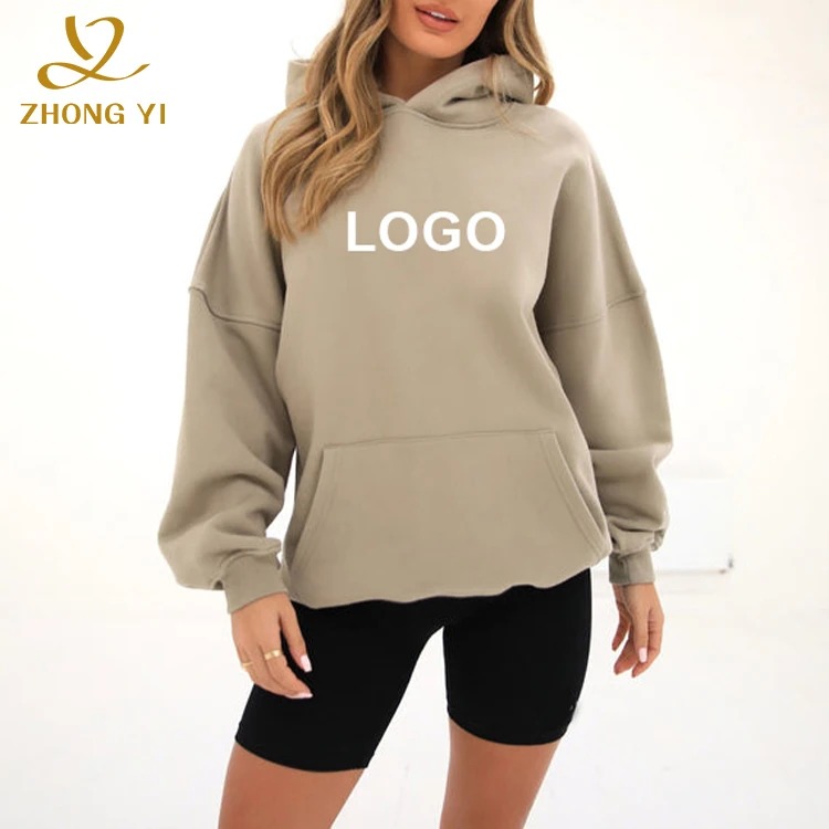 2023 Женская толстовка из полиэстера и хлопка