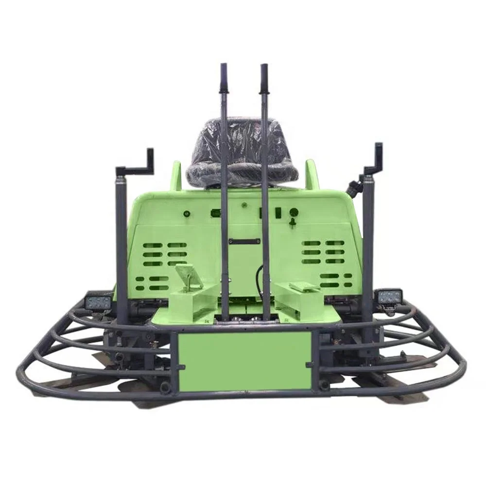 VS836 Factory Direct Sale Gasoline Double Power Ride On Concrete Surface Trowel Machine For Plaster Wall Concrete Floor Road
