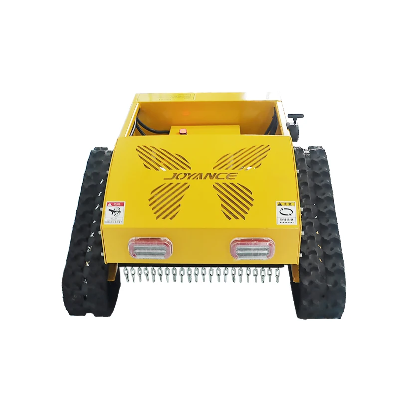 Joyance Paddy Weeder Bush Trimmer Rotary Remote Control Brush Mower Automatic Mowing Robot Flail Mower