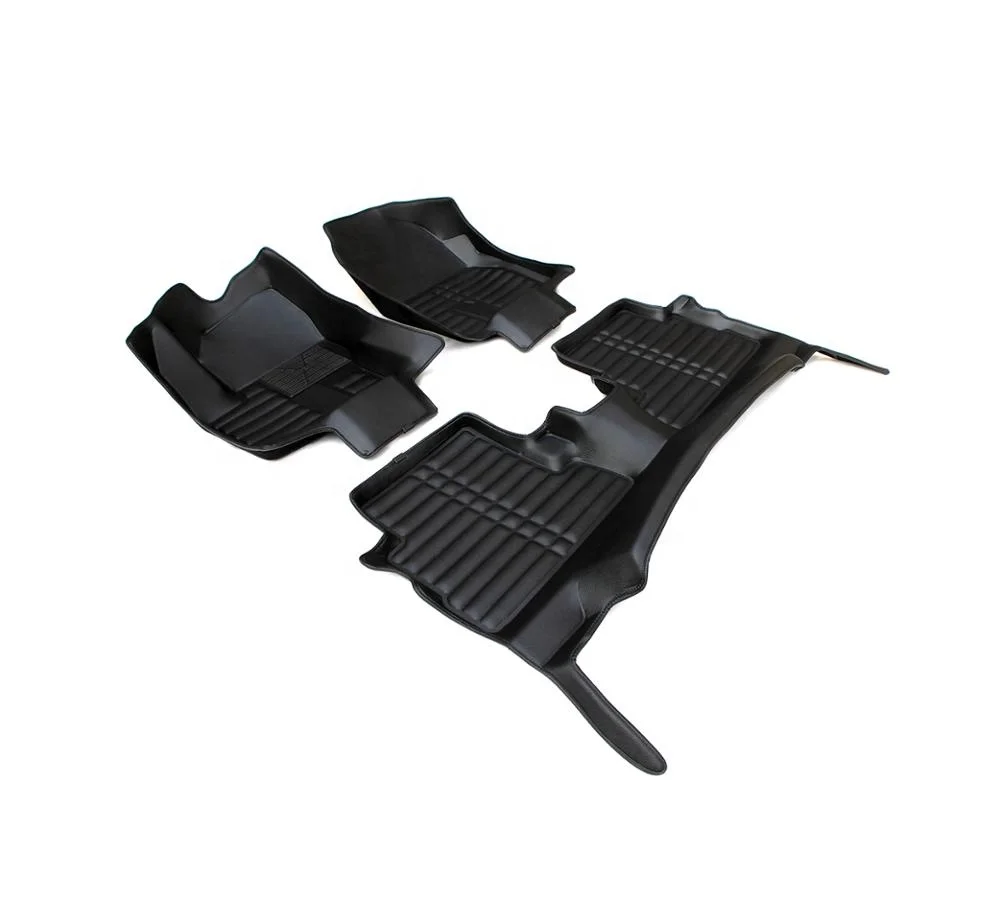 Лидер продаж автомобильные коврики из ЭВА 5d под давлением с проволочной петлей Легкая очистка водонепроницаемый автомобильный Противоскользящий коврик для ног левой/правой