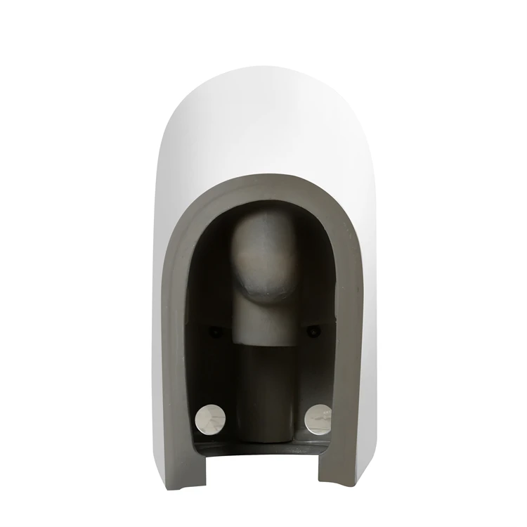 OVS Watermark Rimless Two Piece Toilet Bowl P-trap S-trap Wash Down Bathroom Dual Flush Straight Toilets