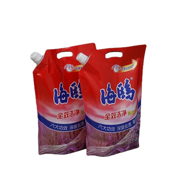 no custom panettone printing eco friendly doypack kraft paper matte black stand up detergent pouch bag no window for chemicals