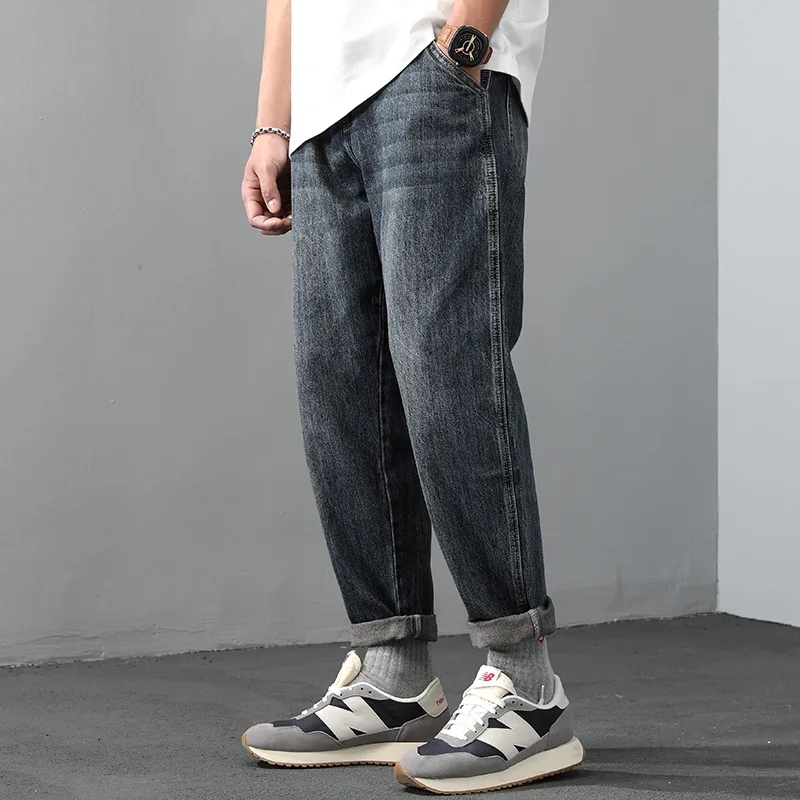 Customize Mens Jeans Denim Manufactures Straight Casual Slim Fit Pant Boys Stretch Jeans Men Zipper Fly Closure Skinny Jeans