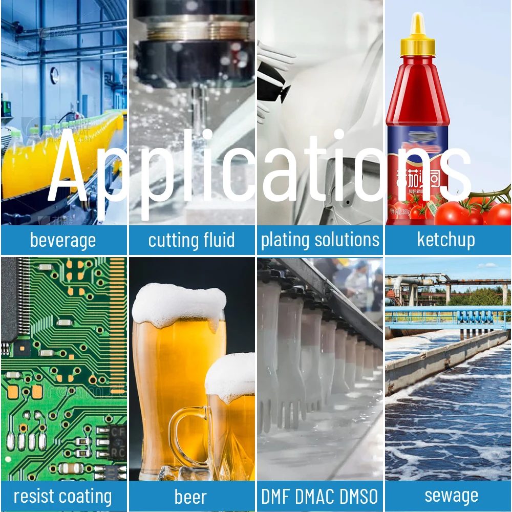 ZHYQ industry use insertion online refractometer for liquid tanks concentration monitoring