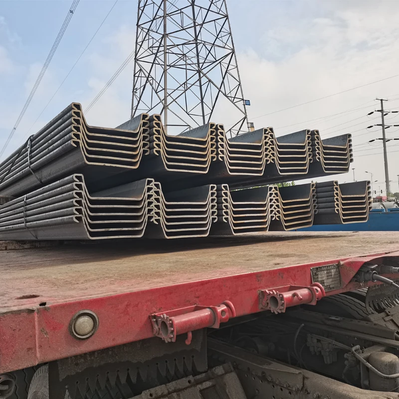 U Z type plastic retaining seawalls supplier no steel sheet piling
