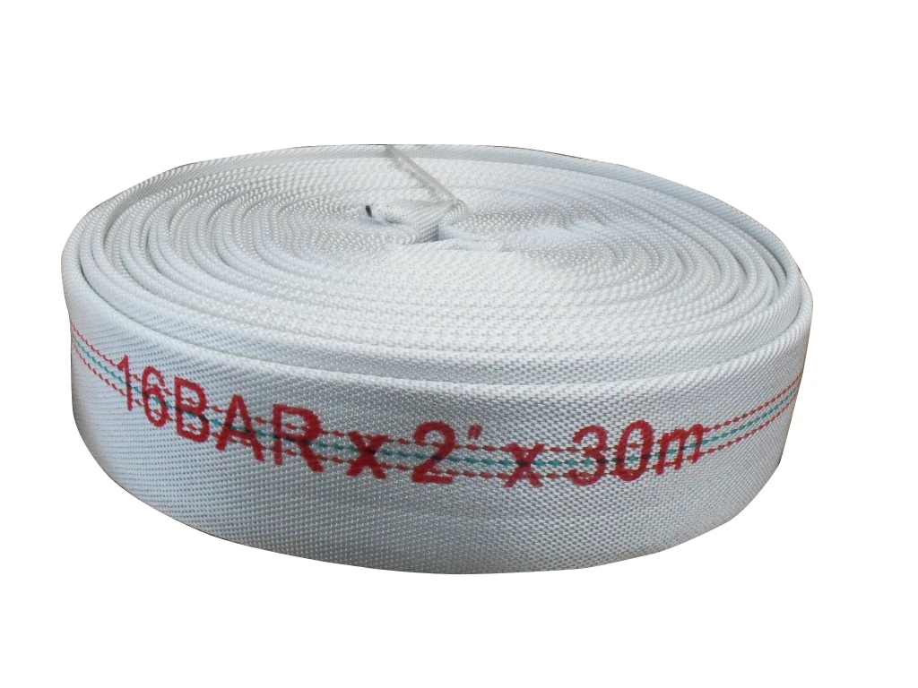 2 дюйма 30 м 200-400 PSI белые Пожарные шланги холст трубы для Сельскохозяйственных Оросительных Труб