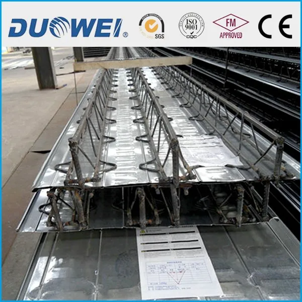 Duowei EISPT Truss Floor Decking Sheet Used for Mezzanine
