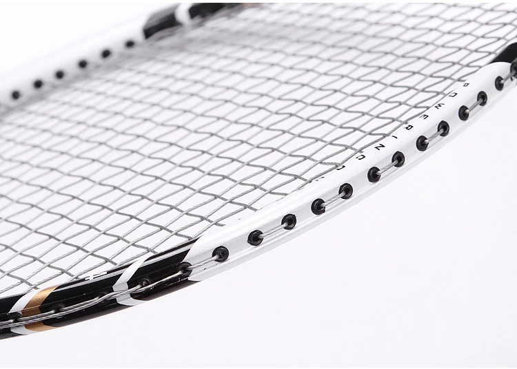 High Quality Custom Logo Badminton Racket Match Squash Carbon Fiber Professional Light Weight Badminton Racquet for Adults