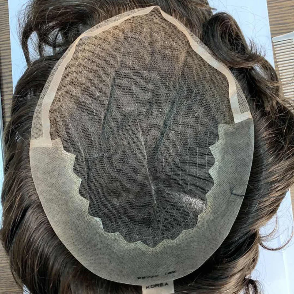 
Remy real cheap female beauty extension swiss Brazilian human hair mens toupee 