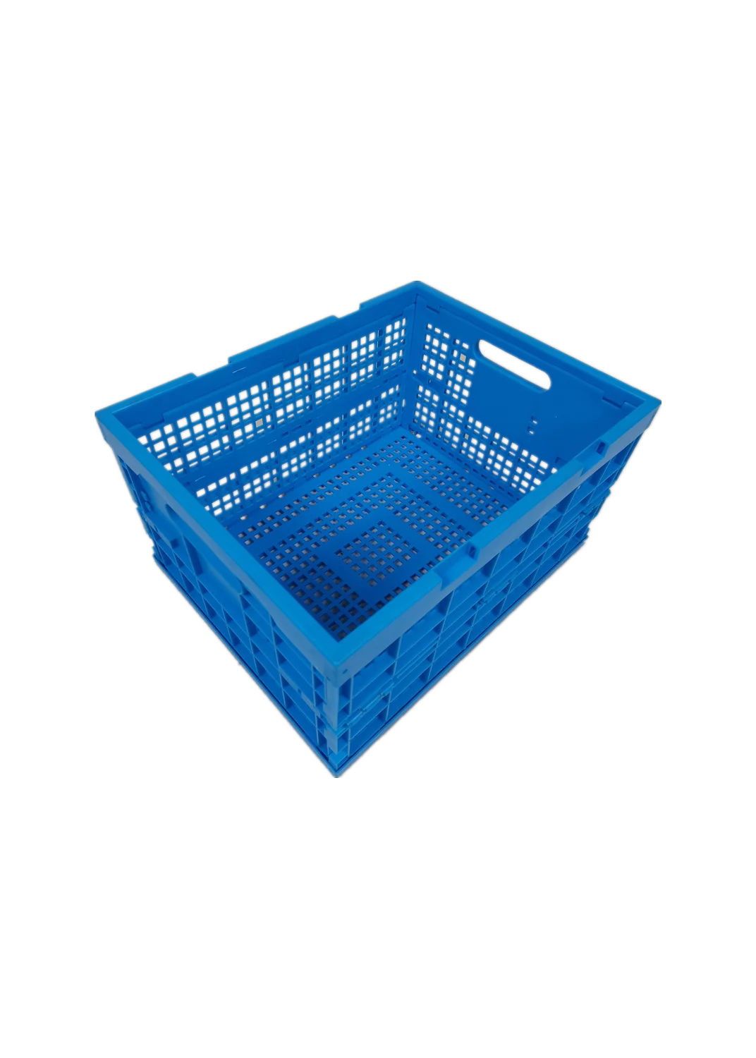 JOIN Ventilated Mesh Plastic Foldable Storage Basket Collapsible Box Plastic Foldable Crate