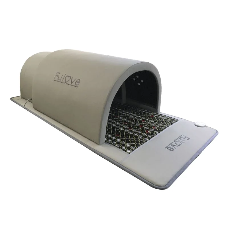 Jade stones tourmaline slimming spa capsule far infrared photon light therapy energy sauna dome