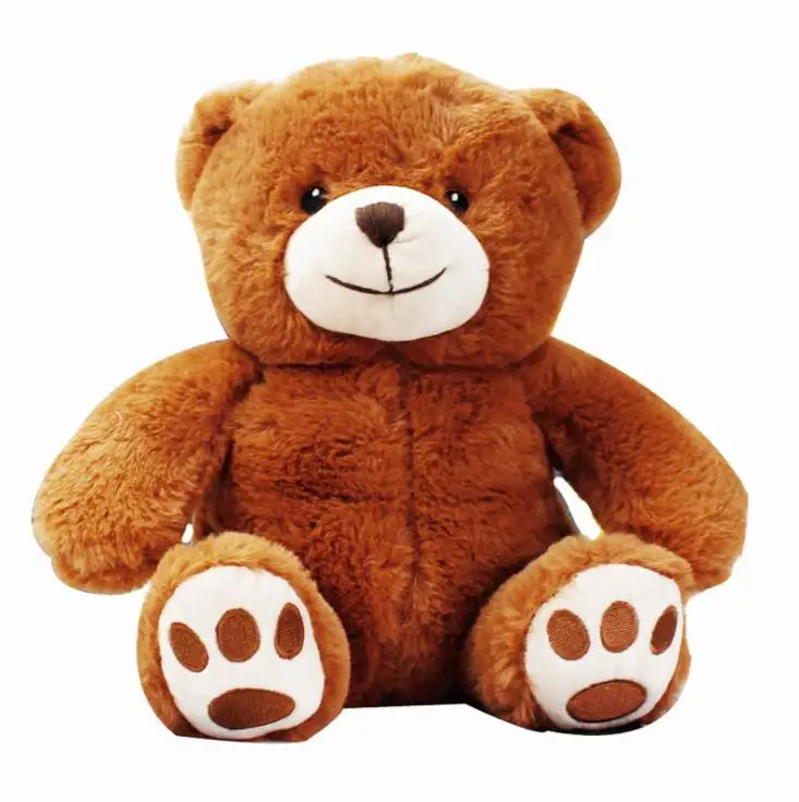 sublimation Christmas stuffed plush teddy bear with customized logo cuddly animal toys