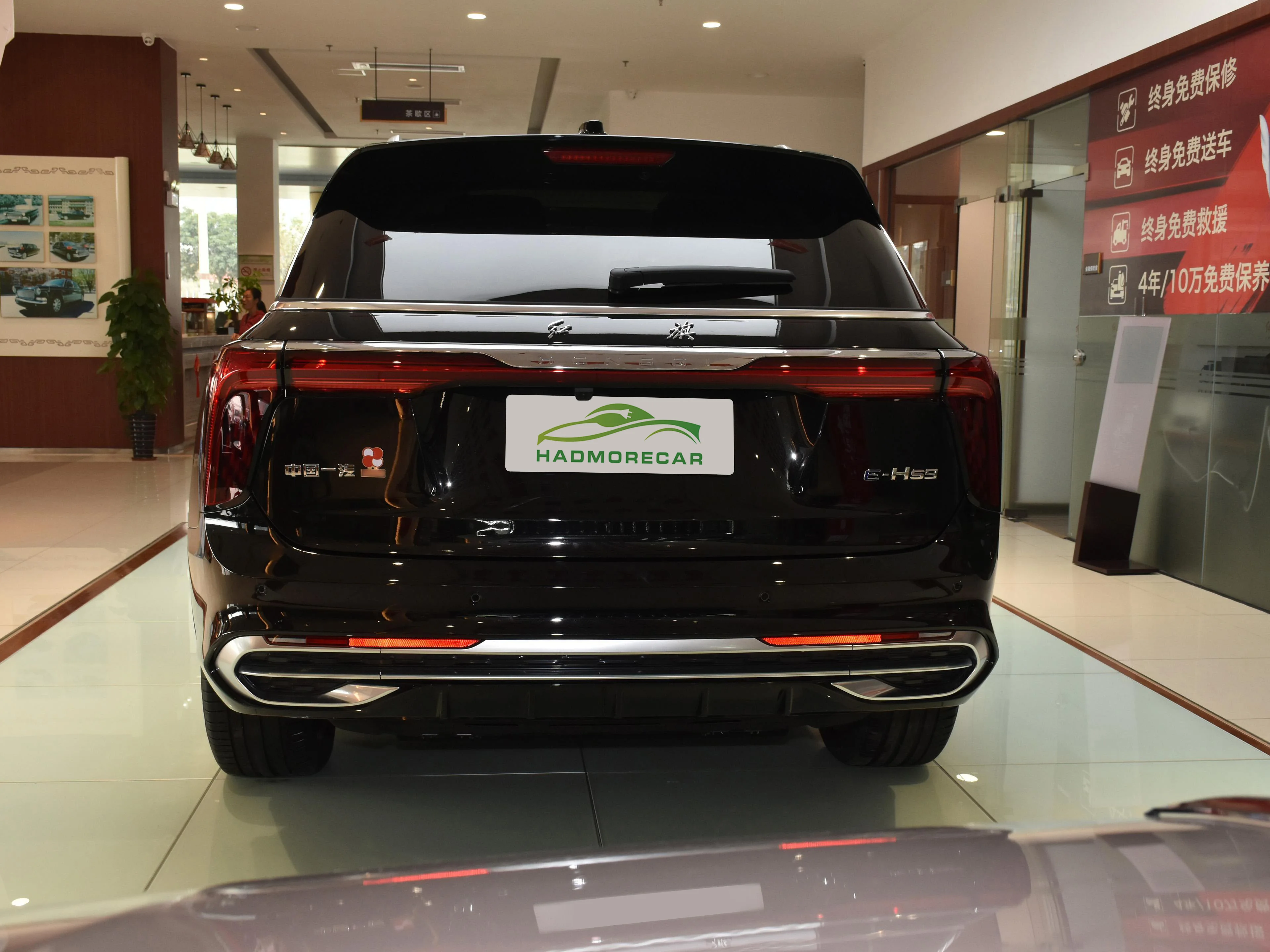 Импортный автомобиль в Пакистане Hongqi E-HS9 2021 Qixiang 460 км шестиместный версии 6 мест электромобиль китайского производства
