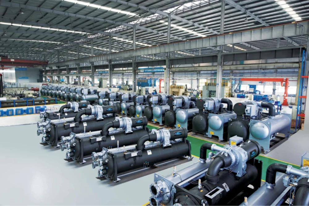 Hermetic centrifugal water chiller