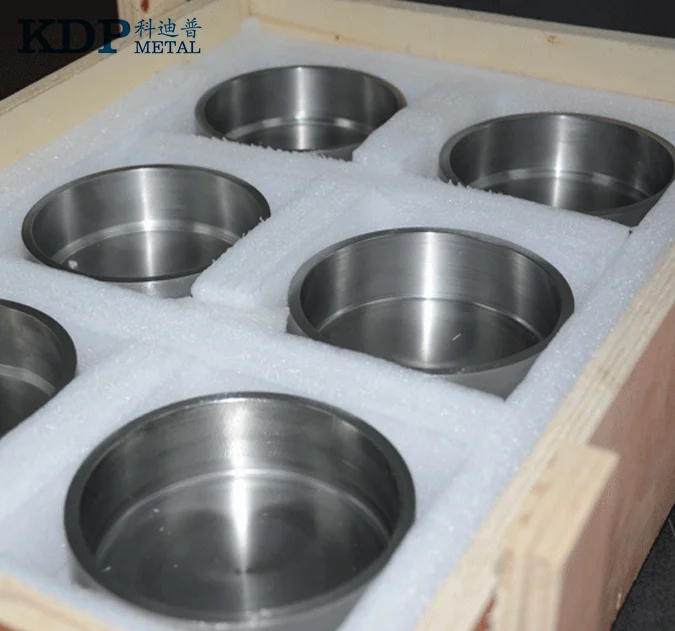 Customized  tungsten crucible/pot for LED Screen coating