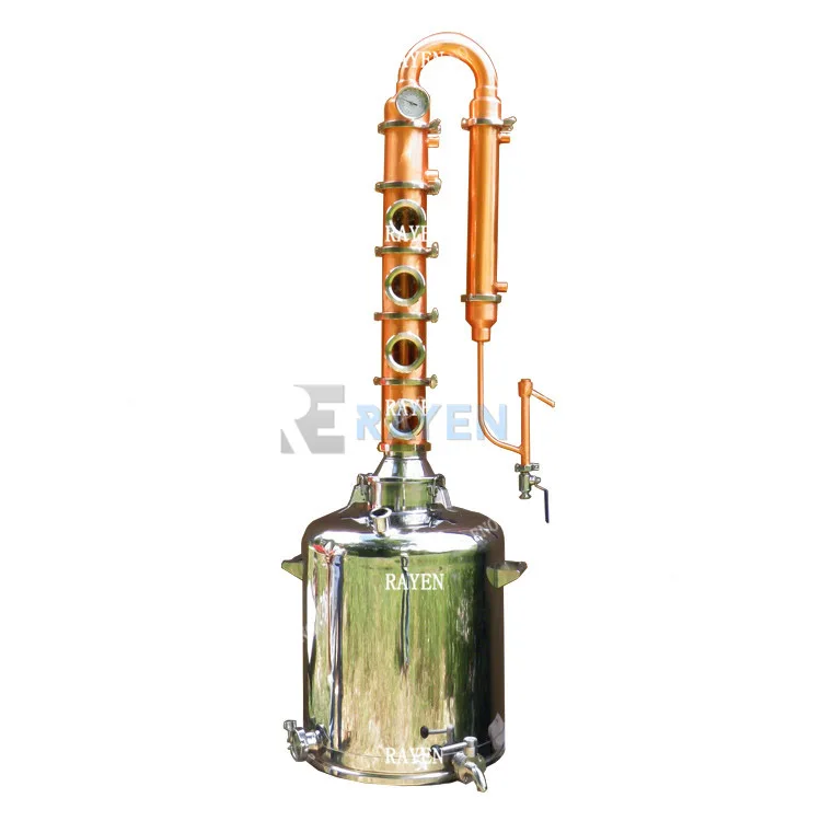 Factory Directly Sale Stainless Steel Baistra Mini Alcohol Distiller Home