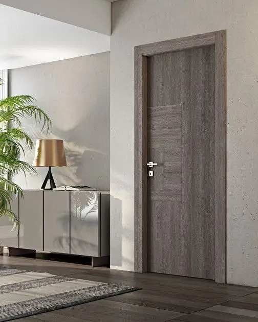 Teak Wooden Main Doors Entrance Solid Wood Doors Interior Room Doors for House